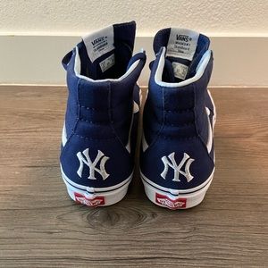 NYC Yankee Vans off the wall